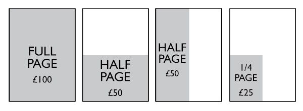 Ad Size Diagram